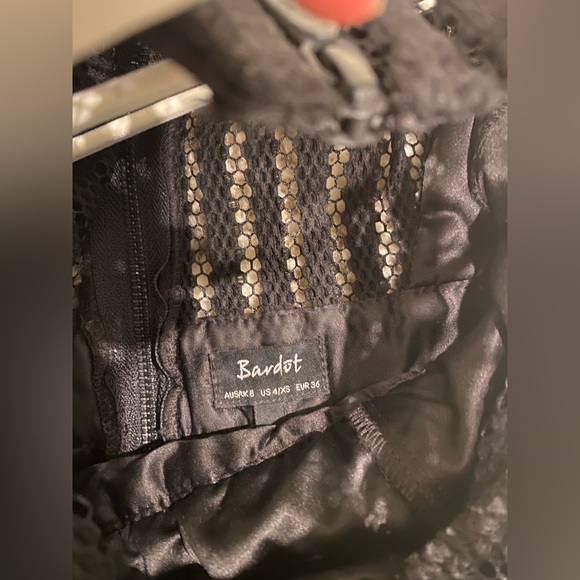 Nordstrom - Bardot Black Midi Cocktail Dress - Picture 9 of 15